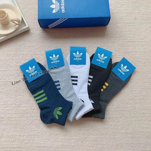 Adidas阿迪達斯三葉草純棉logo小白襪 mmyj2925